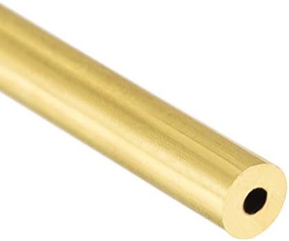 Osowin [2 PCs] Tubo redondo de latão de 300 mm de comprimento 3mm od 1mm espessura da parede, tubulação de tubo de metal de cobre