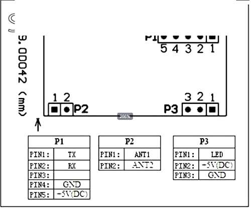 UART 125KHz EM4100 RFID CARTE ID do ID do leitor RDM6300 para Arduino