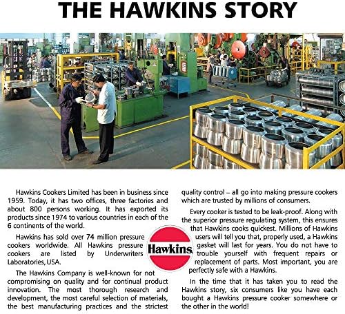 Hawkins Contura Indução Black XT 3,5 litros panela de pressão com 1 junta extra livre