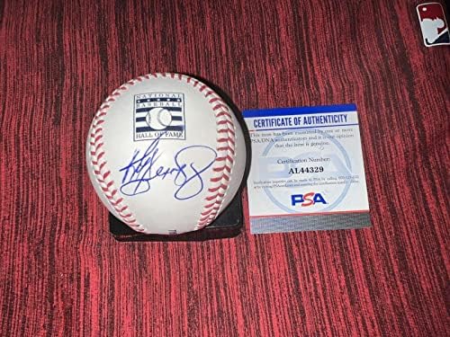 Ken Griffey Jr assinou o Hall of Fame Baseball de beisebol Seattle Mariners PSA/DNA - Bolalls autografados