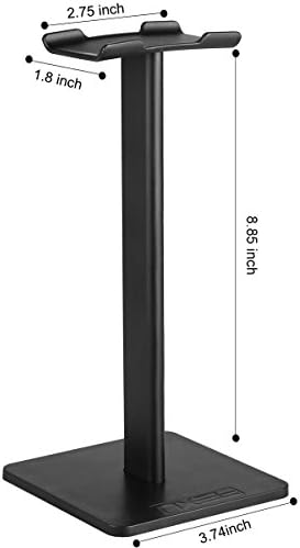 NWUBAY fone de ouvido Stand Aluminium Stand para Microsoft Xbox One Chat, Turtle Beach Recon 50x/50p/Beach Xo One estéreo, Kingtop
