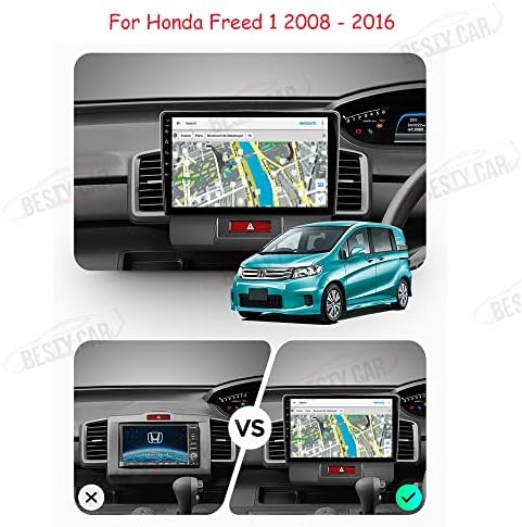 Rádio estéreo de carros 10 10.1''''Android para Honda Freed 1 2008- Octa Core Android 10.0 HD Touchscreen Headunit