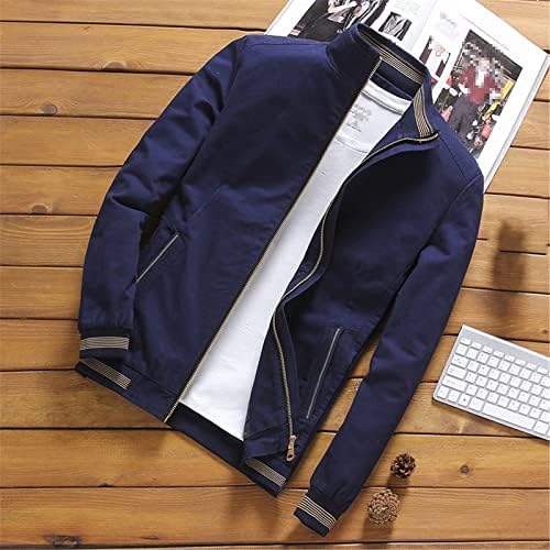 Jackets de uioklmjh jaqueta de bombardeiro masculino de moda masculina Baseball Hip Hop Streetwear Coats Slim Fit Coat Roupas