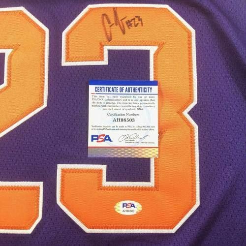 Cameron Johnson assinou Jersey PSA/DNA Phoenix Suns autografado - camisas da NBA autografadas