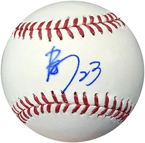 Nori Aoki autografou o beisebol oficial da MLB em Kanji Seattle Mariners PSA/DNA AB49709 - bolas de beisebol autografadas