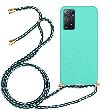 Smartphone Holster Compatível com Xiaomi Redmi Note 11 Pro Case, 2,0 mm de telefone de proteção à prova de choque TPU com celular Caso