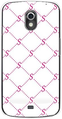 Second Skin S Monogram White X Pink Design por ROTM/para Galaxy Nexus SC-04D/Docomo DSCGNX-PCCL-202-Y353