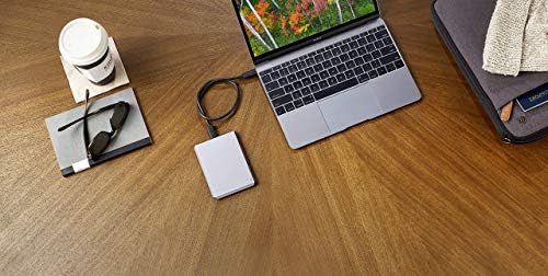 Lacie Mobile Drive 4TB Externo disco rígido portátil HDD - Espaço Gray USB -C USB 3.0, para MAC e PC Desktop