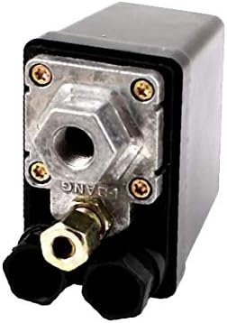 X-DREE AC 220V-240V 15A 1,2 barra 175PSI Válvula de controle do compressor de pressão do compressor de ar (AC 220V-240 ν 15a 1,2 bar 175psi Compreseor de Aire Interruptor de Presión Válvula de Control
