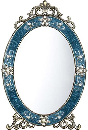 MJWDP Espelho espelho espelho Metal Vanity Mirror Mirror Aluno Derro