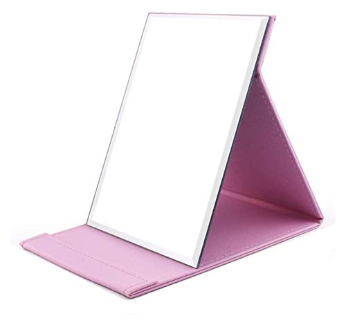 Espelho de maquiagem da área de trabalho de Yuesfz, espelho de vaidade, espelho de mesa, espelho espesso, portátil,