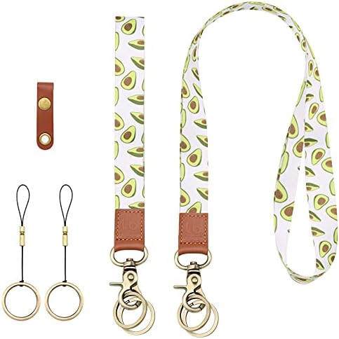 Corredores de punho e pescoço para emblemas de identificação, pulseira e cordão de colheita de pescoço com fecho de lagosta giratória