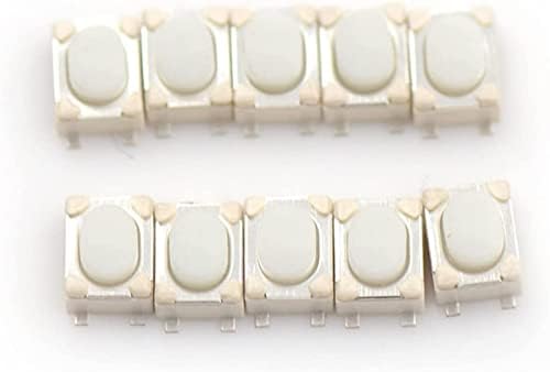 Shubiao Micro Switches Micro Button Switch TACT 4PIN 3 * 4 * 2,5mm Blood de tato tato branco de 2,5 mm Micro interruptor 50pcs