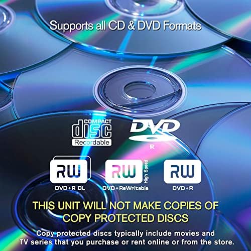PlexCopier 24x SATA 1 a 5 CD DVD M-Disc Suportado Escritor Duplicador Copier Tower com Proteção de cópia de vídeo em DVD