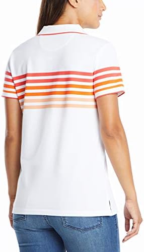 Camisa pólo de algodão feminina feminina de Nautica