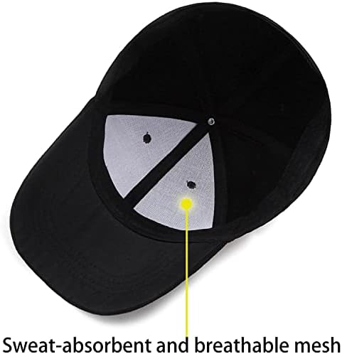 Gecaitez beisebol bap -ball tap ajustável chapéu de algodão não estruturado