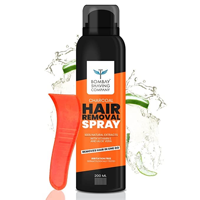 Spray de remoção de cabelo para homens | Spray sem indolores e irritantes | Para o peito, braços, axilas e pernas | Cheiro agradável