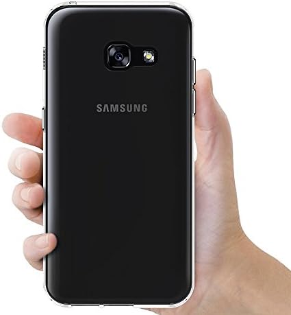 Maijin Case for Samsung Galaxy J7 Prime / Galaxy On7 / Galaxy no NXT Soft TPU Rubber Gel Frocumper Transparente Tampa traseira