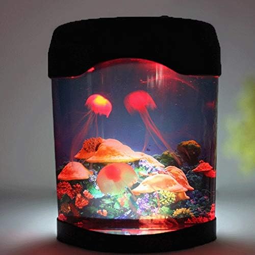 Lâmpada de iluminação de iluminação LED WSSBK Mini tanques de iluminação de aquário Aquários Decoração de tigelas de peixes
