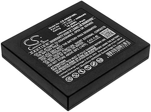 Bateria recarregável para DPI 620/G, DRUCK DPI620 GENII, DRUCK IO620 Li-Ion