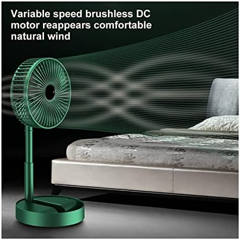 Fan DFSYDS - Fan dobrável retrátil portátil Dormitório Domorário de três velocidades Ventilador de desktop portátil Fan de