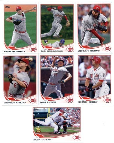 2013 Topps Baseball Cincinnati Reds Master Team Set - 28 cartões!