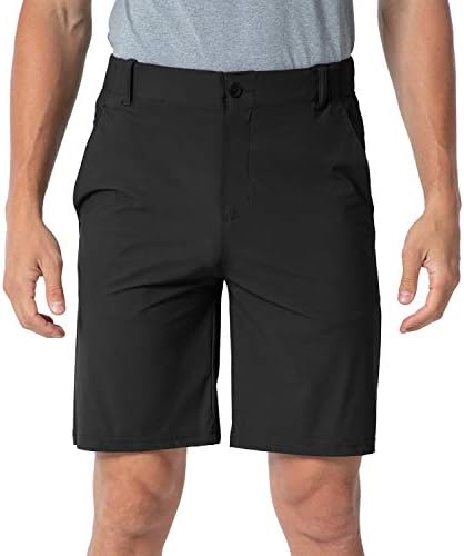 Shorts de golfe masculinos rdruko alongam shorts casuais de 9 de 9 com 5 bolsos