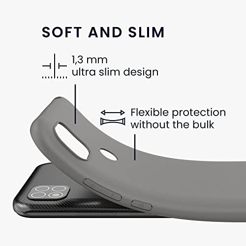Case Kwmobile Compatível com Xiaomi Redmi 9c - Capa de silicone TPU Soft Redmi - Soft Slim