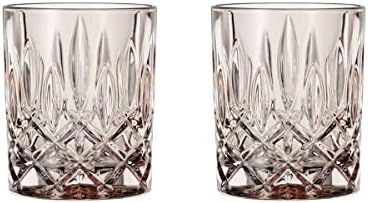 Coleção Nachtmann Noblesse 4 ”Whisky Tumbler, feita de vidro de cristal fino, vidro para bourbon, uísque e outras bebidas, 10,4