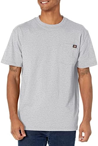 Dickies Men's Heavyweight Crew pescoço de manga curta