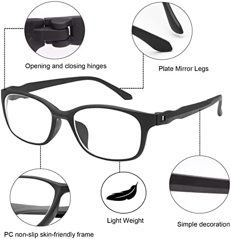 Óculos à distância míopes para homens mulheres retro miopia óculos de miopia curtos óculos de luz de luz de olho -azul