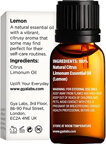 Adesivos de aroma imunológico para máscaras e óleo essencial de limão para conjunto de difusores - de óleos essenciais