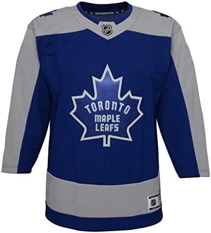 Toronto Maple Leafs azul cinza em branco Juventude 4-20 Edição especial Premier Team Jersey