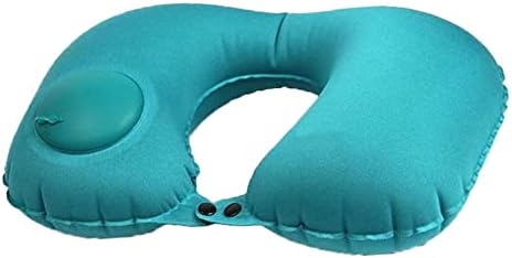 Travesseiro de viagem em forma de em forma de U Pillow para travesseiro de viagem travesseiro inflável de veludo