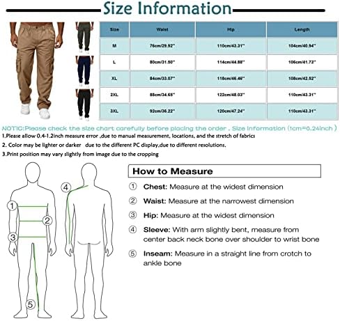 Fsahjkee calça atlética para homens, calças de moletom para homens, aquecedores de macacão diminuíram calças de calça elástica