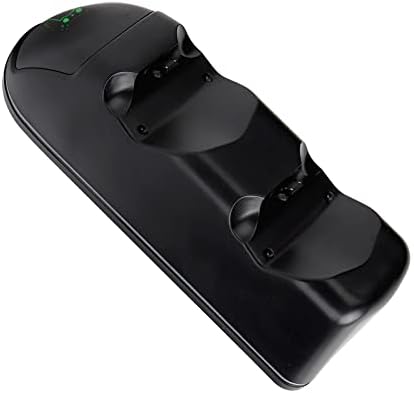 Carregador de controlador de jogo de Janzoom, Intelligent simplificado Design Charging Stand com tela indicadora de LED para PS4 gamepad