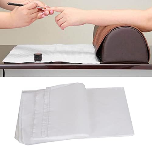 Almofada de unha Kuyyfds, descanso de braço de unha, unhas Manicure descartáveis ​​Manicure Manicle Pasco de pano de toalha