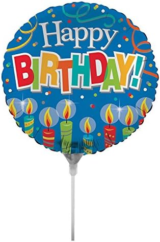 Conjunto de 2 balões cheios de ar! Helium Free - Sticks and Joiner - Stars - Temas únicos - balões de festa e balões