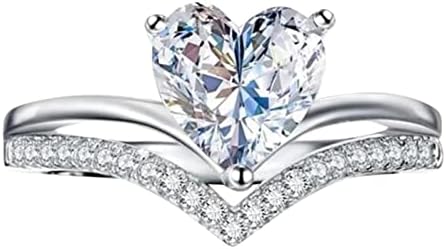 Banda feminina tocar minha linda filha anel de amor em forma de grande strass ringue de diamante anel de amor geometria
