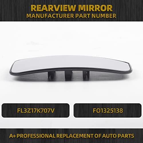 Dasbecan Espelho do espelho retrovisor esquerdo e direito do espelho de reboque compatível com o caminhão Ford F150 2015-2018 2017-2018
