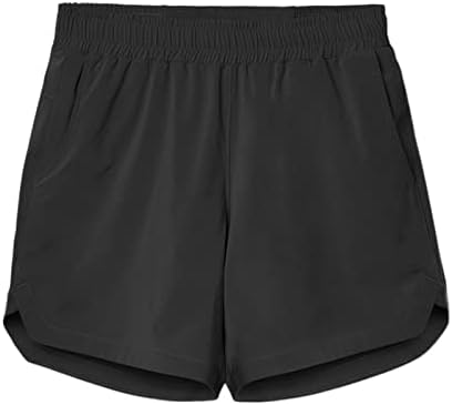 Shorts de ginástica de Polnhdlt Mens, shorts atléticos masculinos shorts de treino mensal atléticos de 5 polegadas curtas