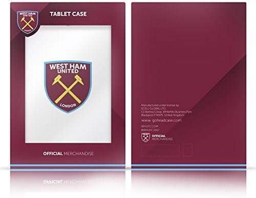 Designs de capa principal licenciados oficialmente o West Ham United FC Declan Rice 2021/22 Jogadores fora do kit