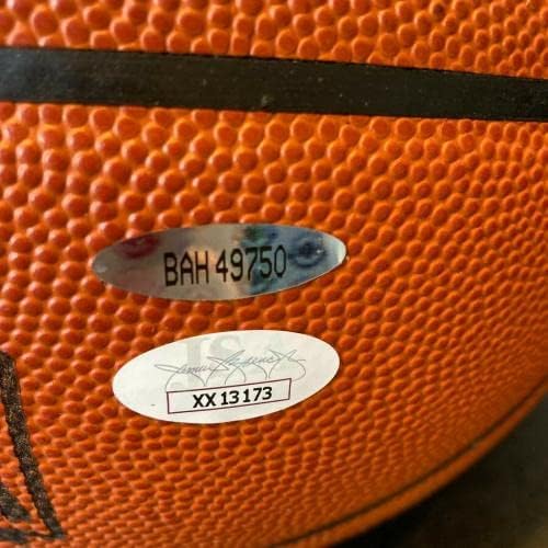 Kobe Bryant assinou 2000-01 para trás para o jogo oficial de basquete UDA & JSA COA - Basquete autografado