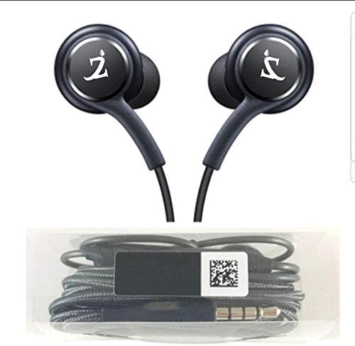 Trabalhos de fones de ouvido estéreo Zamzam Pro compatíveis com Blu Cubo com botões de microfone embutidos com mãos livres + áudio nítido de titânio digital!