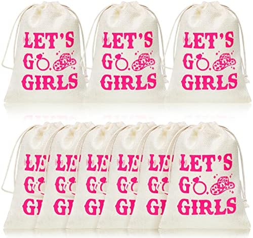 12 peças Let's Go Girls Party Kit Bags