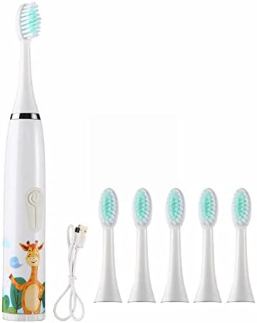 Lavagem criativa de dentes elétricos de lavagem infantil carregamento portátil escova de dentes de dentes de dentes de desenho animado