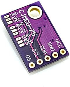 Zym119 10pcs/lote lm75a Sensor de temperatura I2C Module de temperatura da placa de circuito do módulo