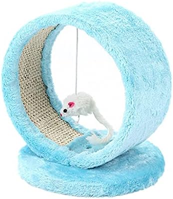 XLAIQ PINH/Blue Cats Scratcher Tree Pet Play Toy Mouse Móveis para arranhar pós -moldura Cats Móveis Pet Product Salting