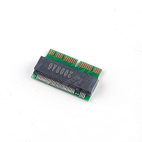10pcs/lote M.2 Adaptador NVME PCIE M2 Adaptador NGFF ao Adaptador SSD Card para MacBook Air A1465 A1466 A1398 A1502