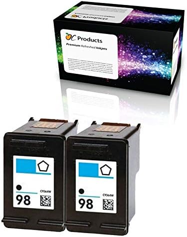 Substituição de cartucho de tinta reabastecida OCPRoducts para HP 98 para OfficeJet 150 100 H470 Photosmart D5160 C4180 2570 8030 8049